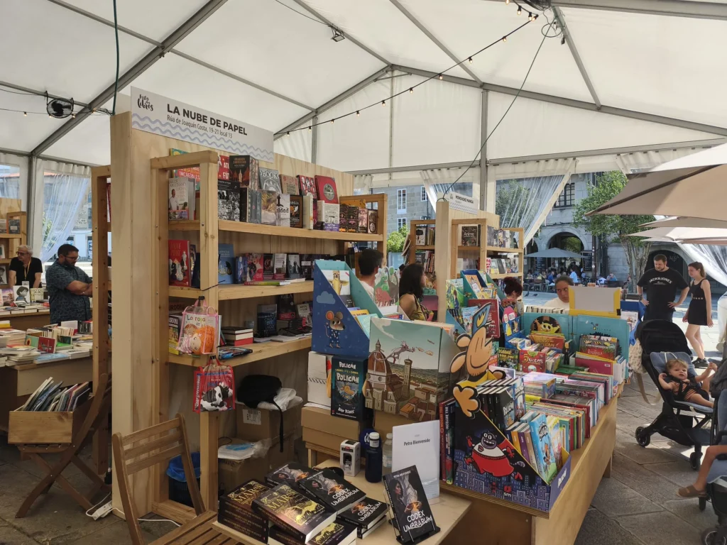 A Festa dos Libros, Pontevedra - encuentro con lectores