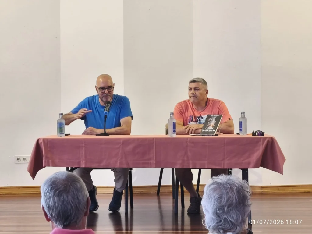 Presentación en CS Coia - encuentro con lectores