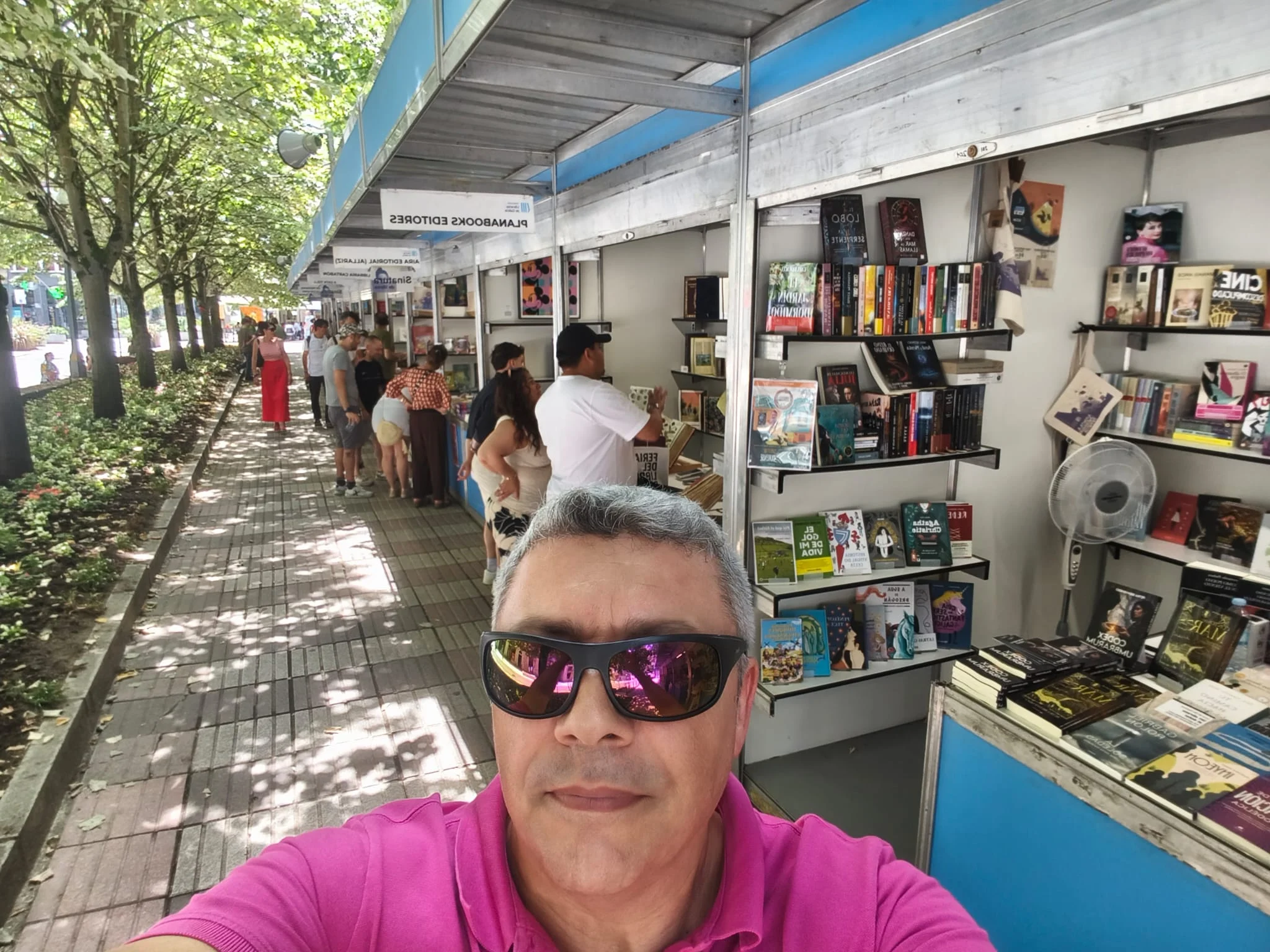 Firma de libros en Ourense - encuentro con lectores